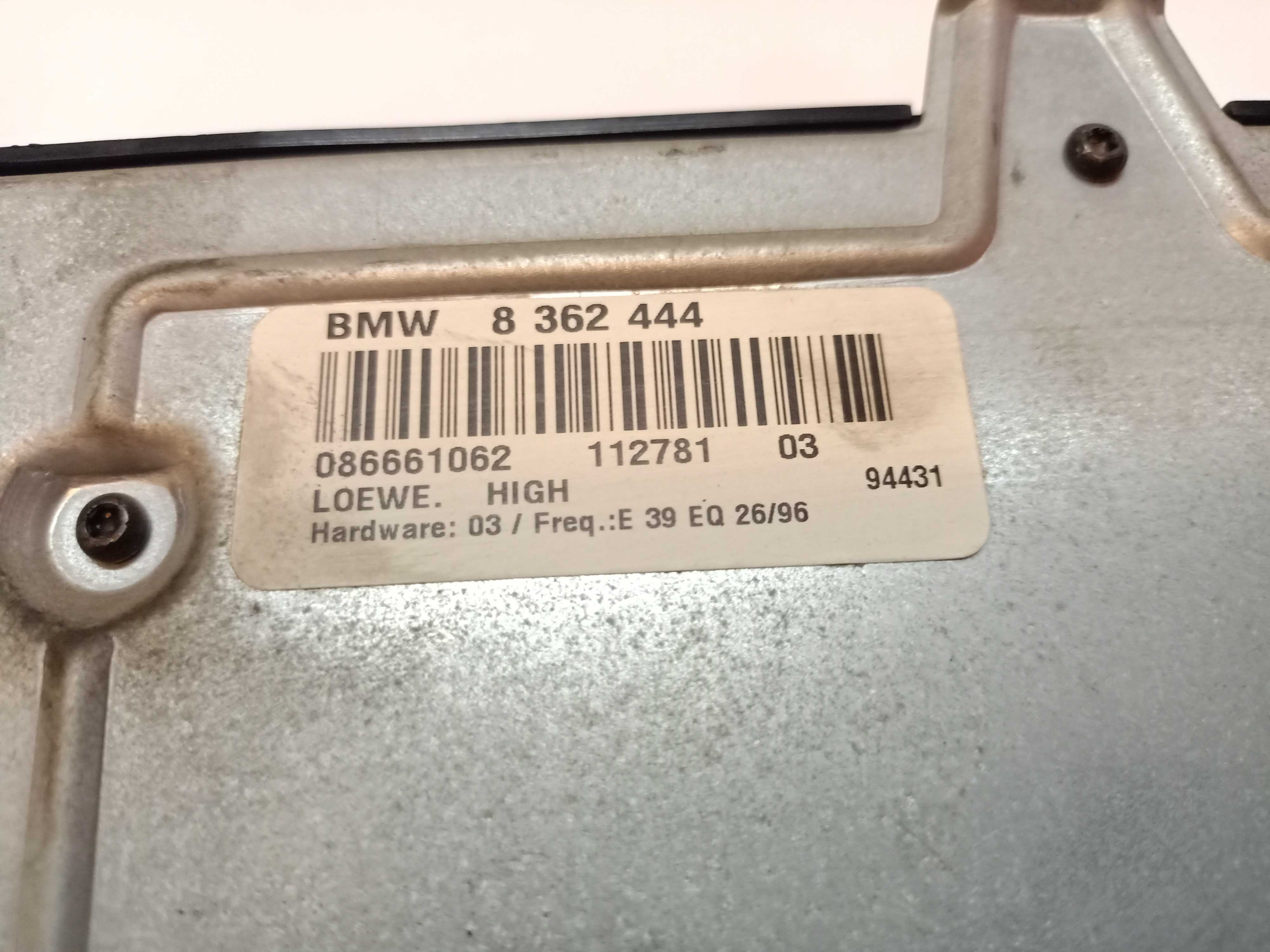 BMW E39 AMP Wzmacniacz dźwięku Audio głośników HiFi
