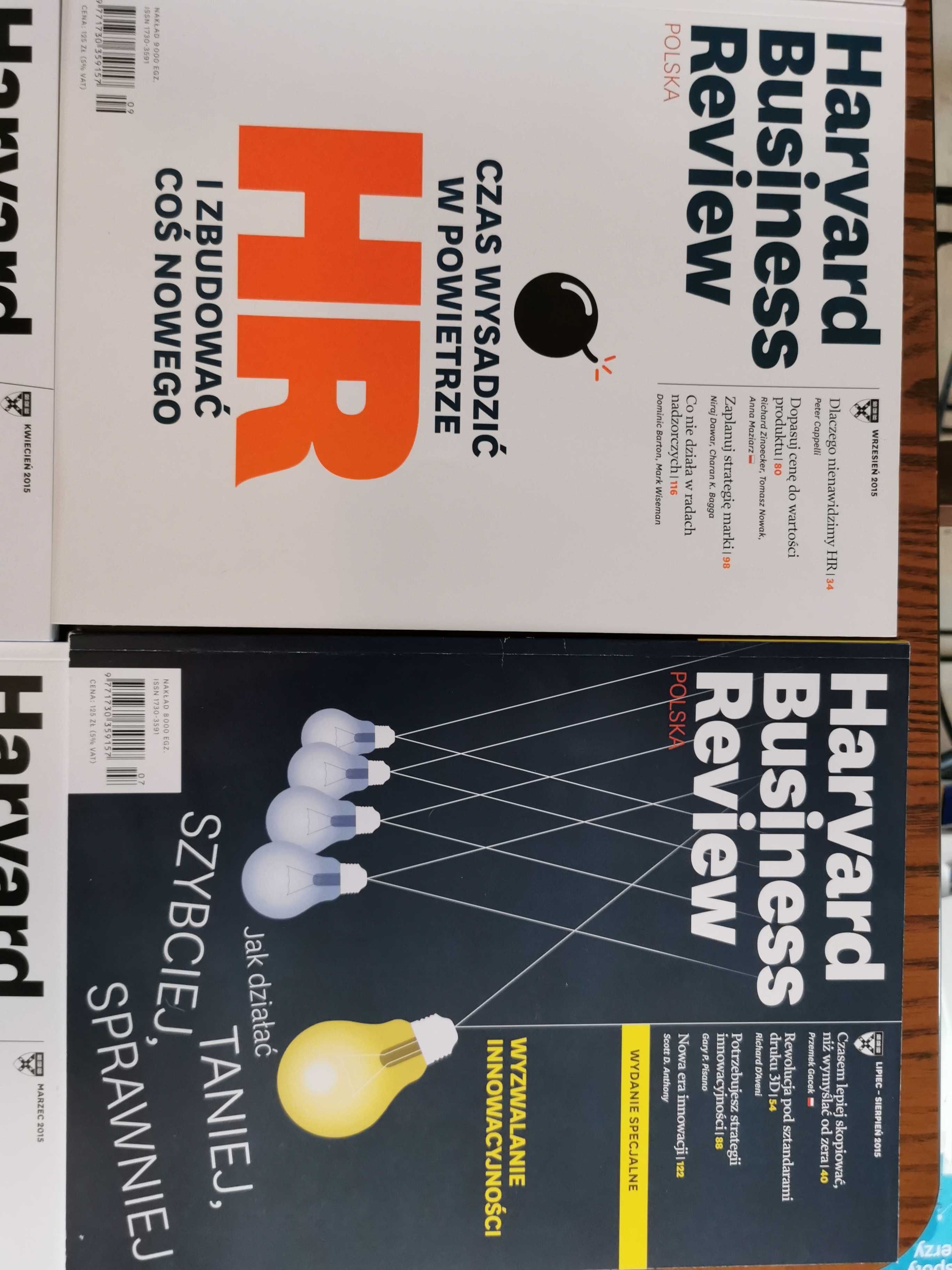 Harvard Business Review Polska 9 czasopism rok 2015