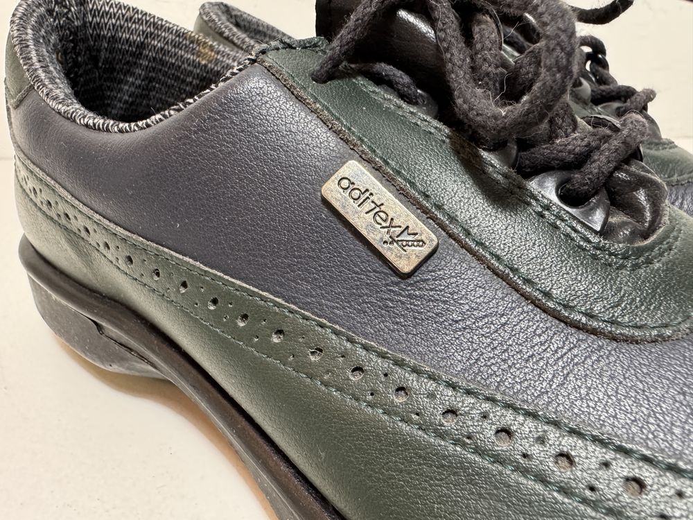Damskie buty Adidas Aditex do golfa z kolcami rozmiar 8 ciemnozielone