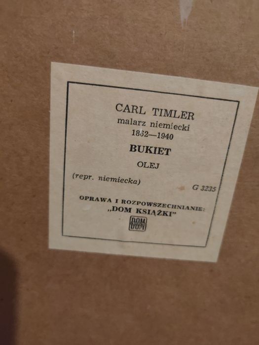 Bukiet obraz reprodukcja