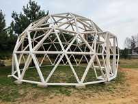 35 M2 Kopuła geodezyjna - Glamping - Namiot kopułowy. Domek 35m2.