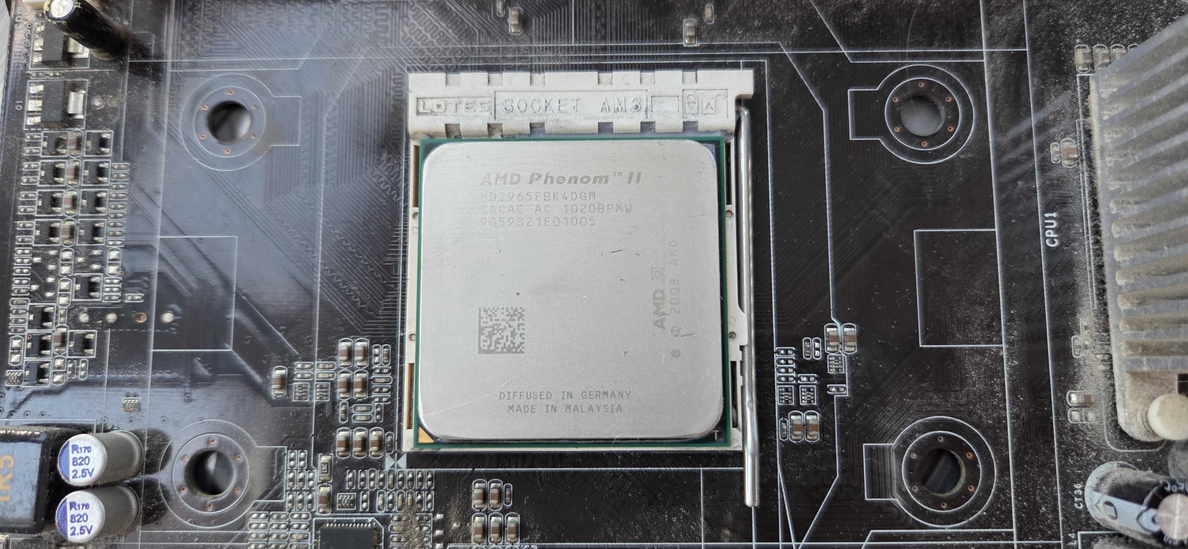 Комплект Phenom II x4 965 BE + Biostar A770E3 + 12 GB RAM
