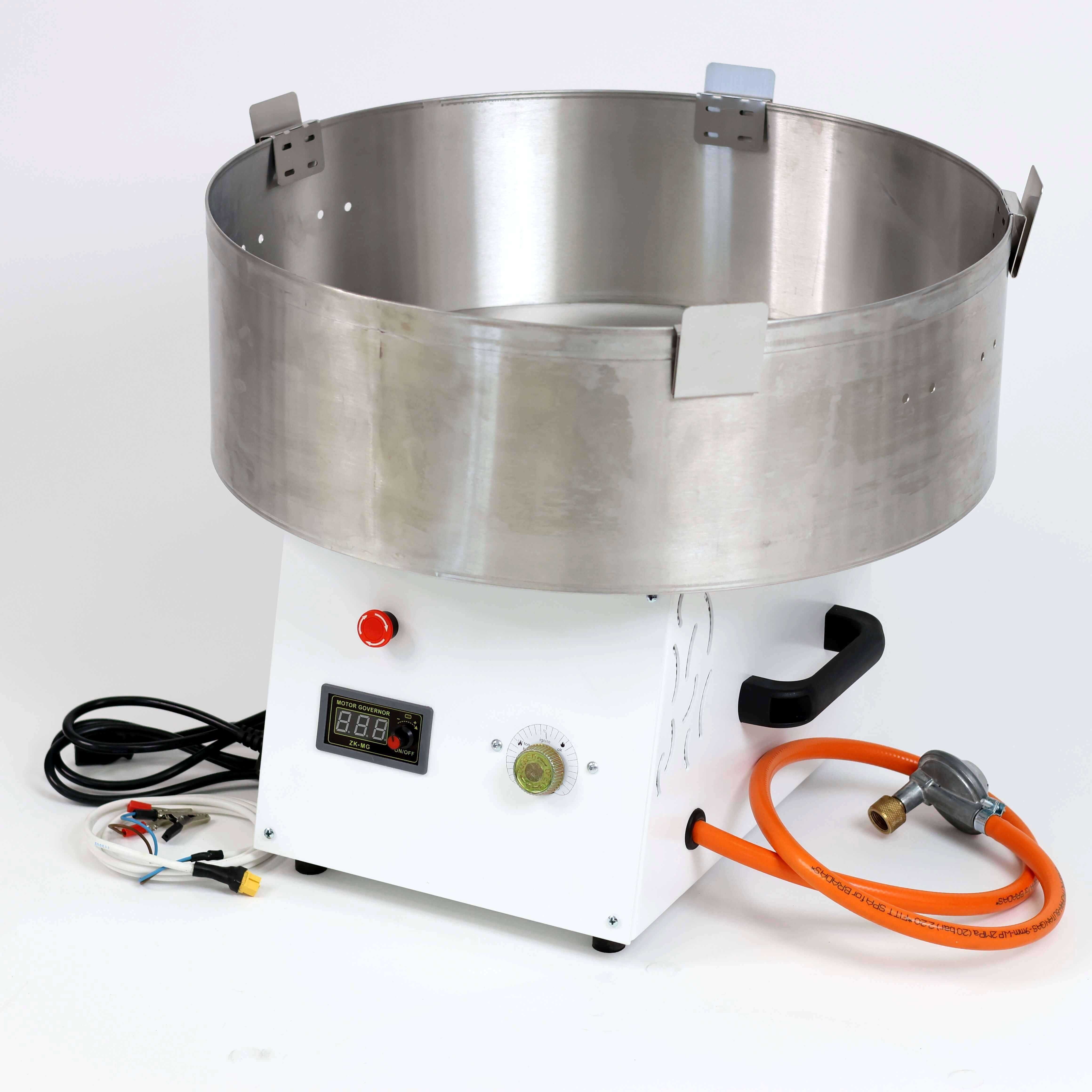 Gazowa maszyna do waty cukrowej atest PZH 12V/ 230V urządzenie do waty