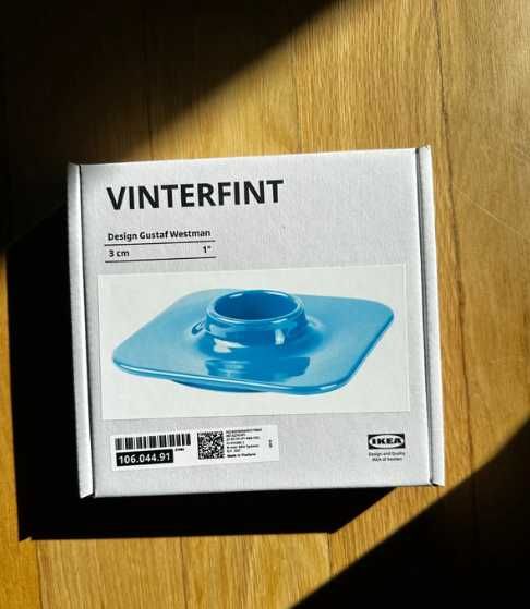 Świecznik z kolekcji IKEA Gustaf Westman, opakowanie nieotwierane.