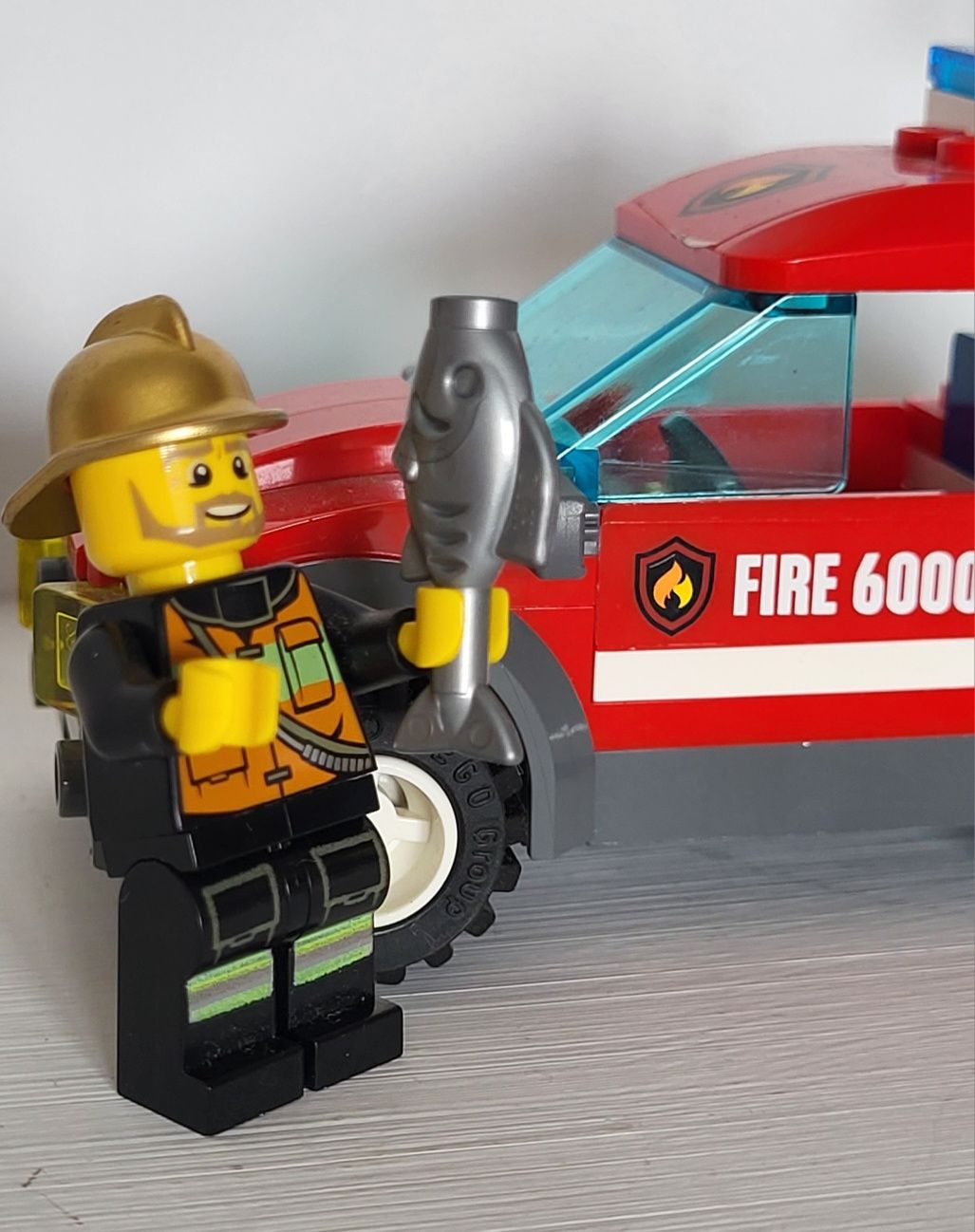 60001, Samochód komendanta straży pożarnej, LEGO® City