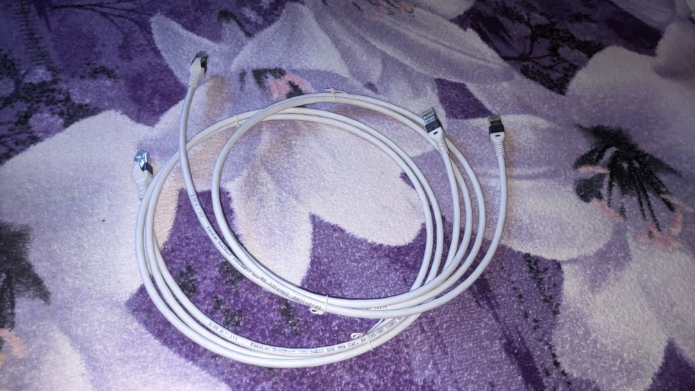 Патч-корд (сетевой кабель) (RJ45, 10Gigabit, Cat.6E)