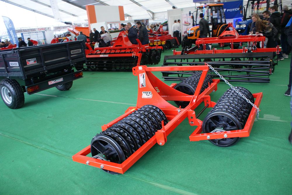 Euro -Masz wał posiewny/wały 3m3,4m pierścienie 450/500/530