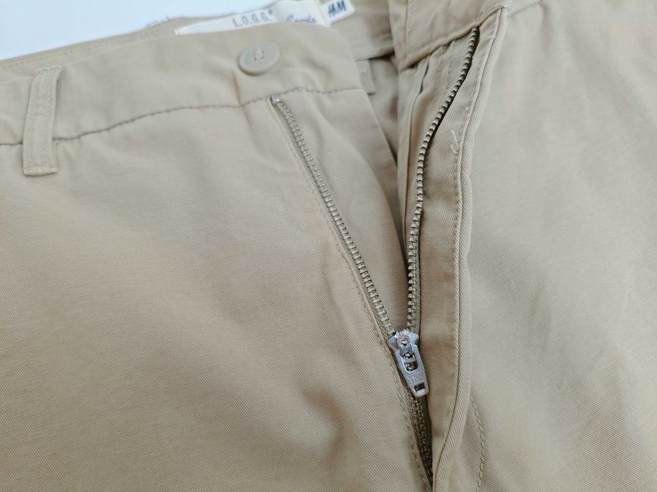 Штани чоловічі H&M Slim Fit W38 довжина 112 см 100% cotton