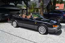 Wynajem do ślubu, zdjęć ,filmu , teledysku - Saab 900 cabrio krokodyl