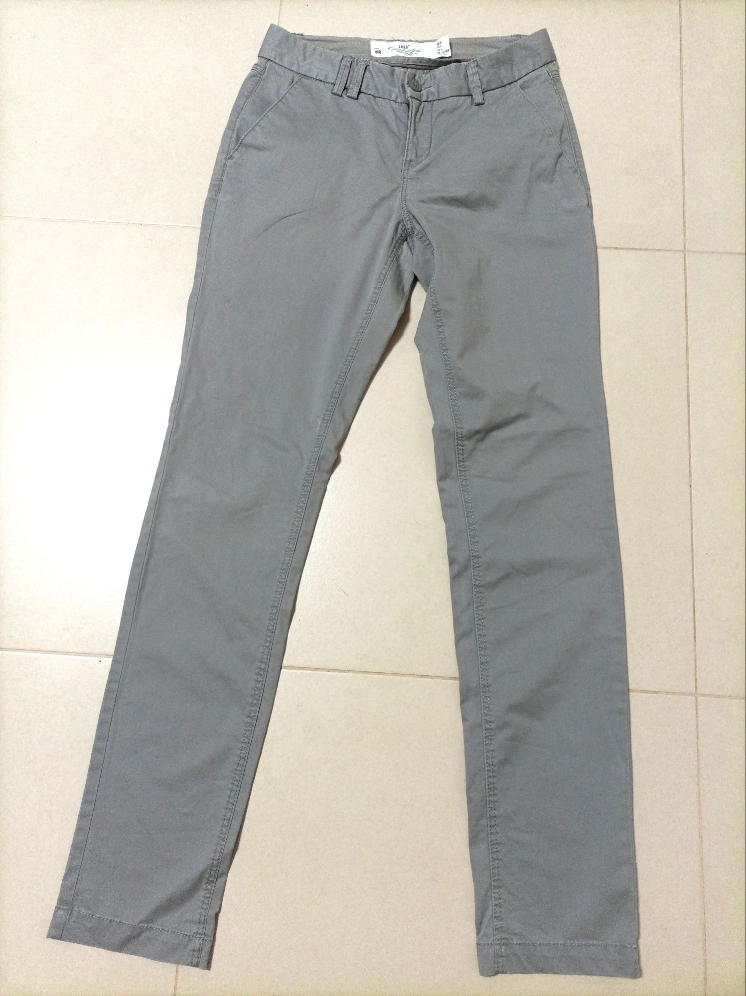 Calças (chinos) para Rapaz marca H&M (13-15 anos)