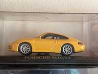 Miniatura Porsche 911 GT3 996 amarelo 1:43