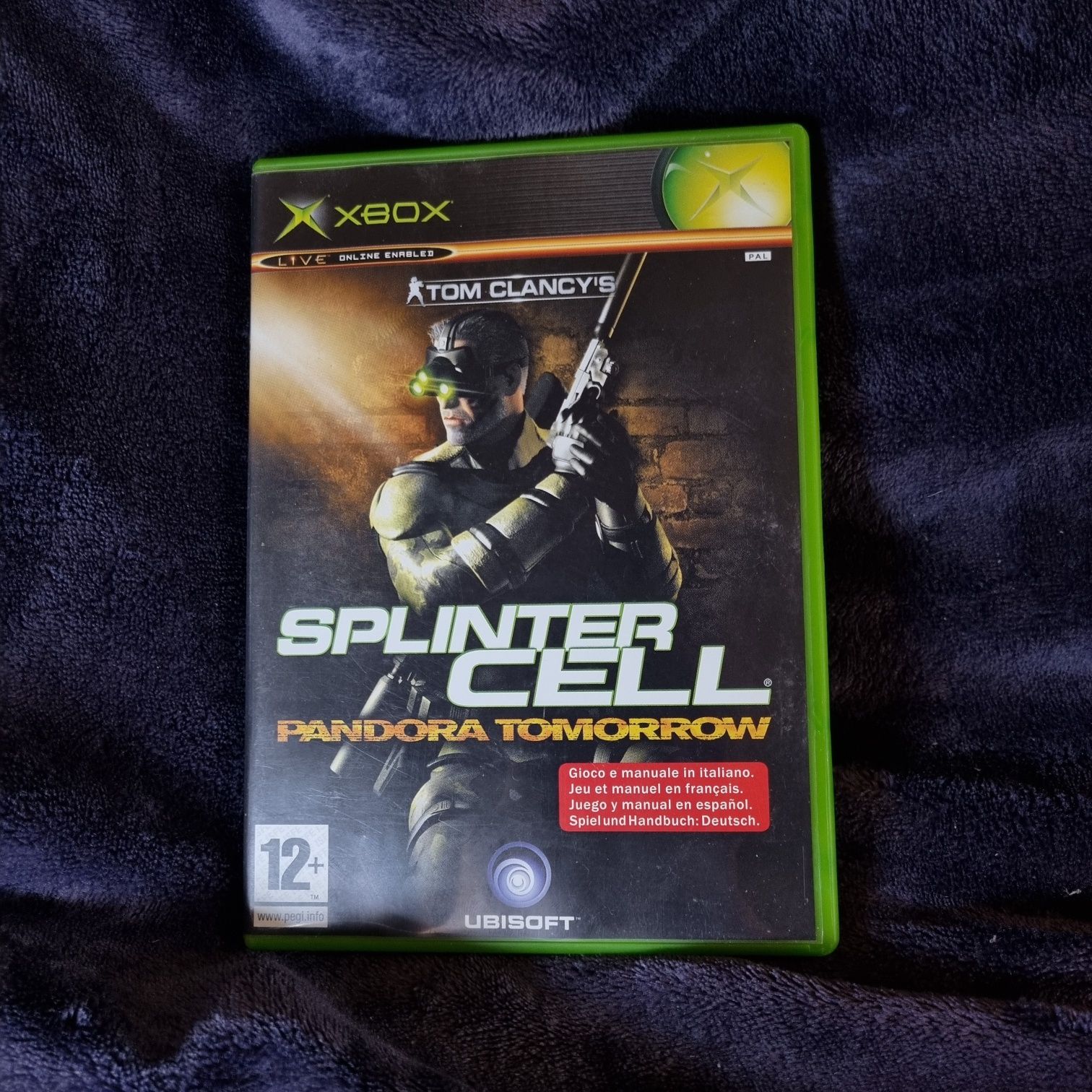 Splinter Cell Pandora Romorrow Xbox Classic