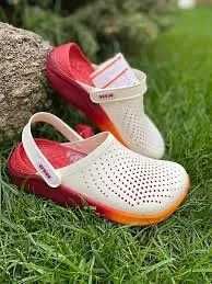 Жіночі оригінальні крокси LiteRide Clog Powder/White 36-40р