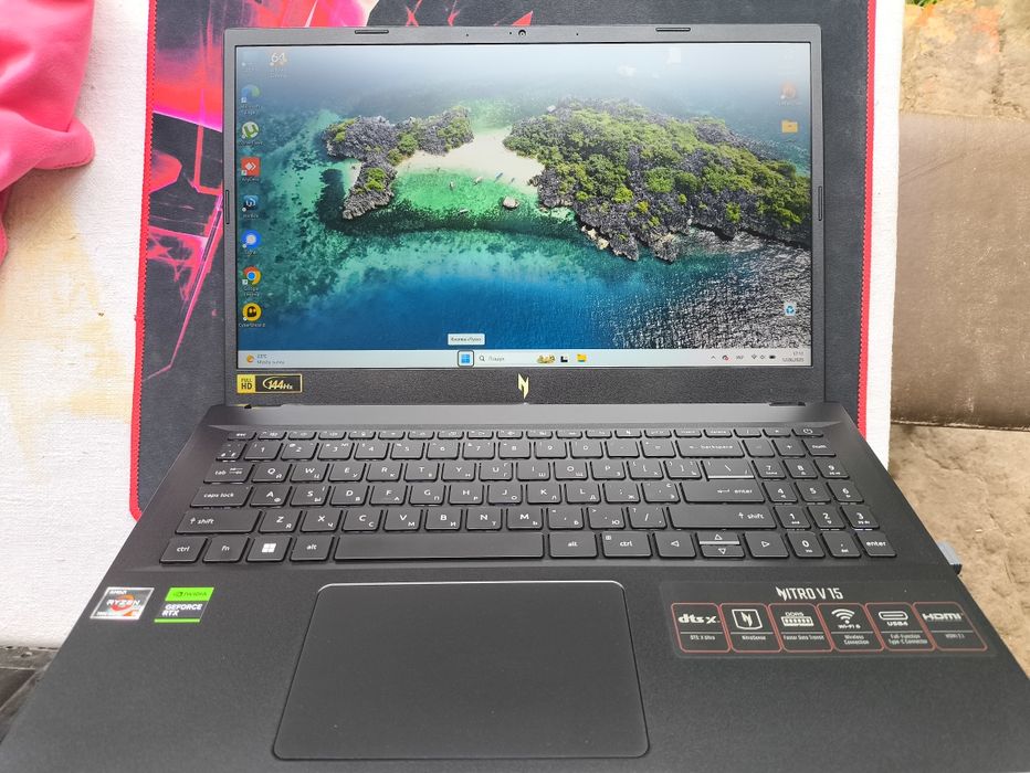Ноутбук ігровий Acer Nitro V 15 ANV15-41 Obsidian Black