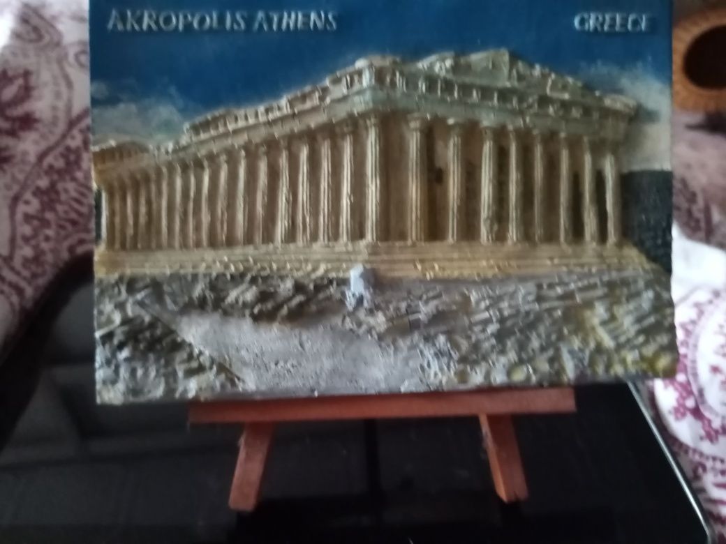 Oryginalny Partenon. Pamiątka z Aten