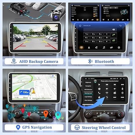 2G + 64G автомагнітола Carplay Android 15 1din