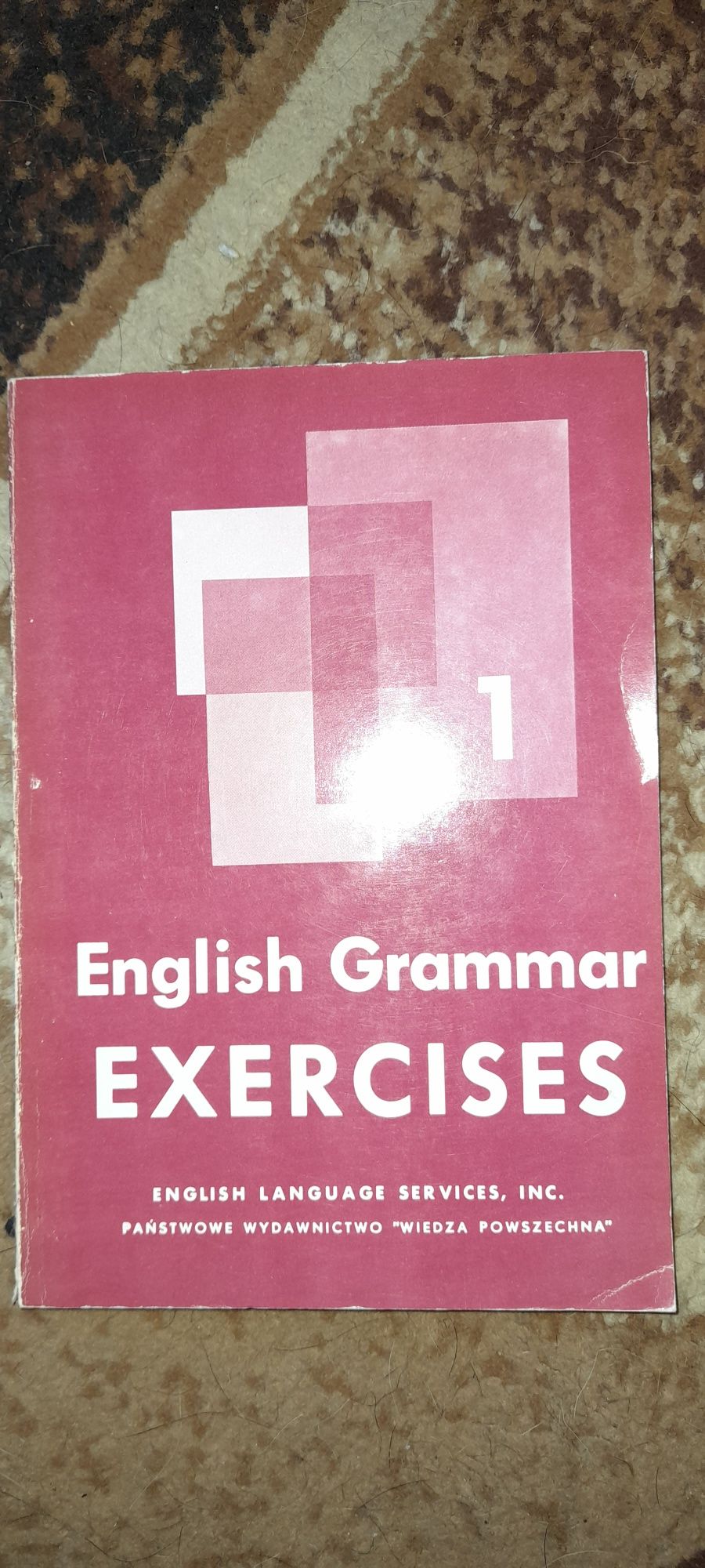 English Grammar Exercises 1 Book One - Collier-Macmillan Wyd I 1973