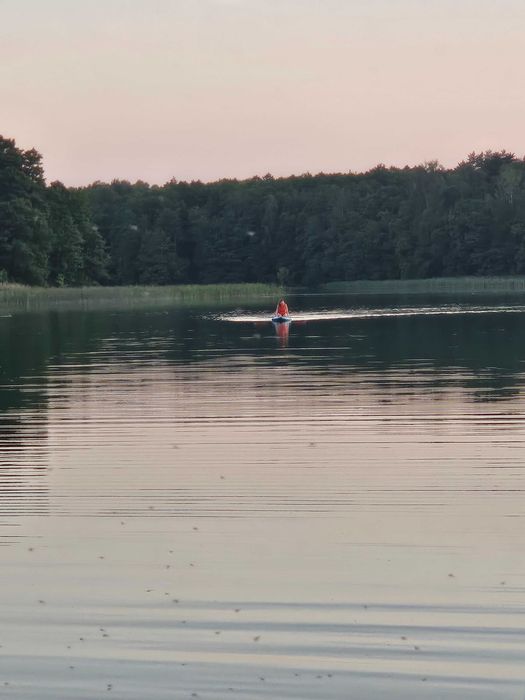 Domek letniskowy całoroczny z linią brzegową, Mazury ,  z bala, nowy.