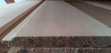 Deski elewacyjne suche strugane 21x190 mm w długości  4 i 5 metrów