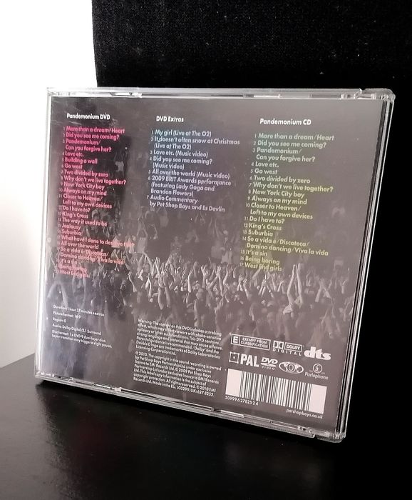 Pet Shop Boys - Dvd + Cd Pandemonium - Live the O2 Arena, London