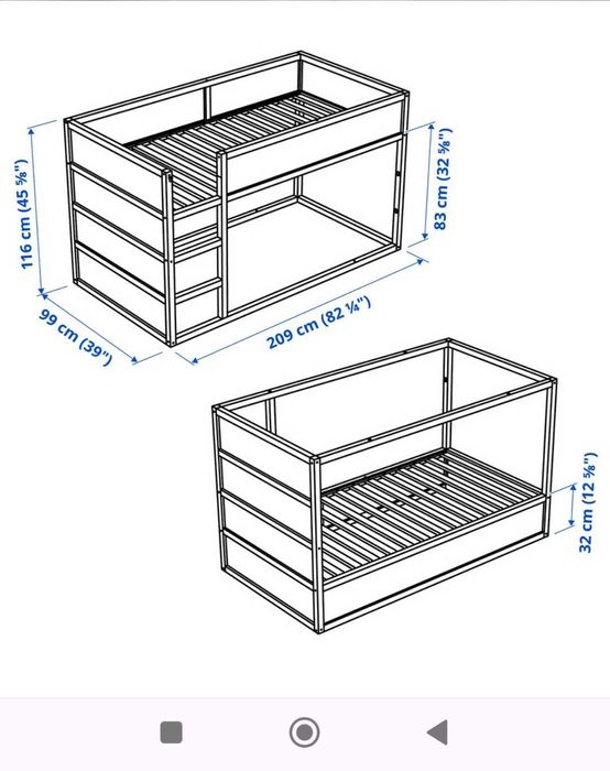 Cama IKEA criança