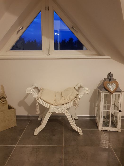 Przepiękne siedzisko szezlong shabby chic