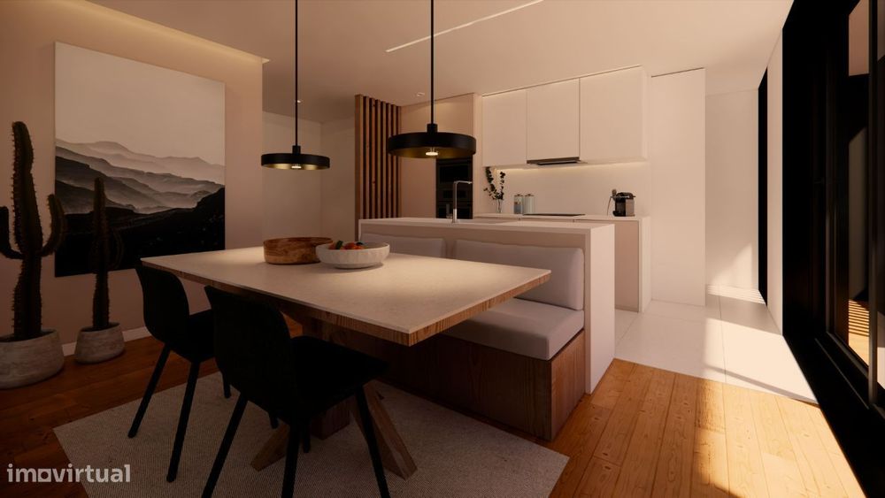 Apartamentos T1 no condomínio fechado Twin22, no centro de Espinho