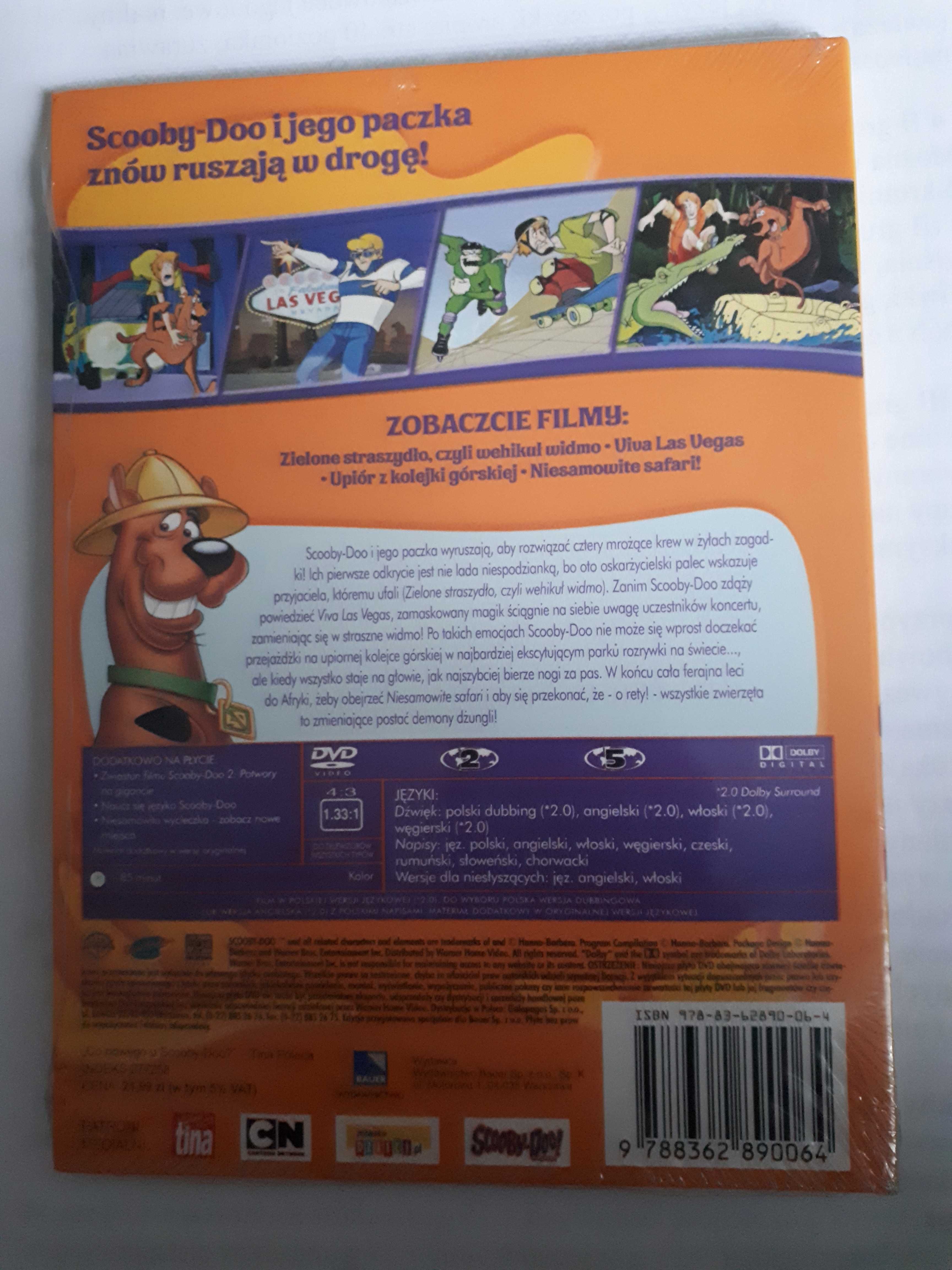 Co nowego u Scooby-Doo 2 Niesamowite Safari folia.