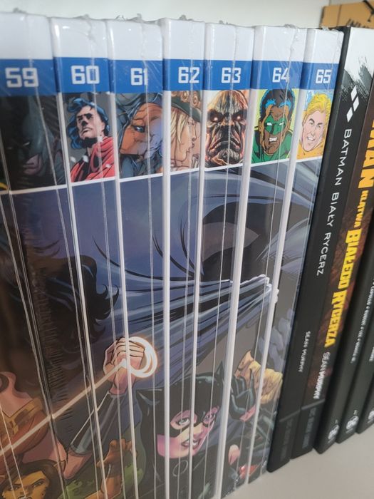 kolekcja komiksów dc bohaterowie I złoczyńcy tom od 1-65 (40zl szt.)