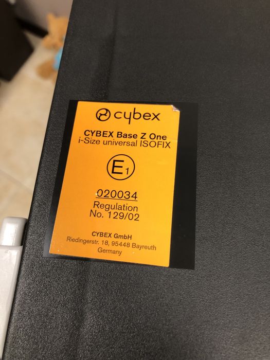 База isofix для автокрісла cybex cloud z