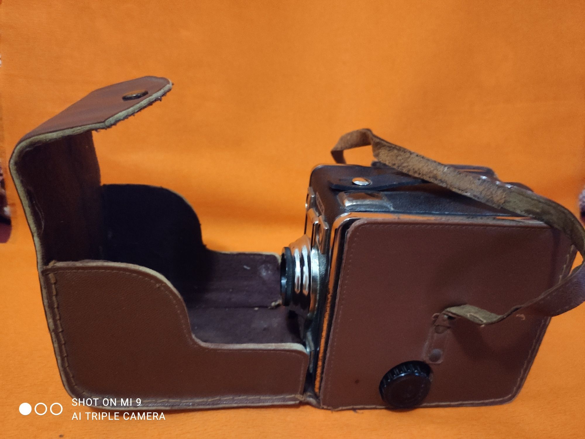 Máquina fotográfica vintage