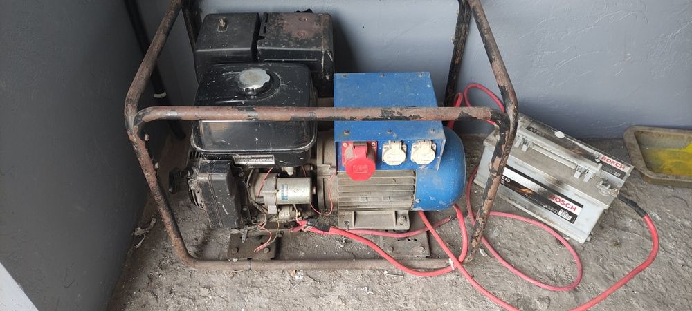 Бензиновий генератор geko 380v /220v 6kw