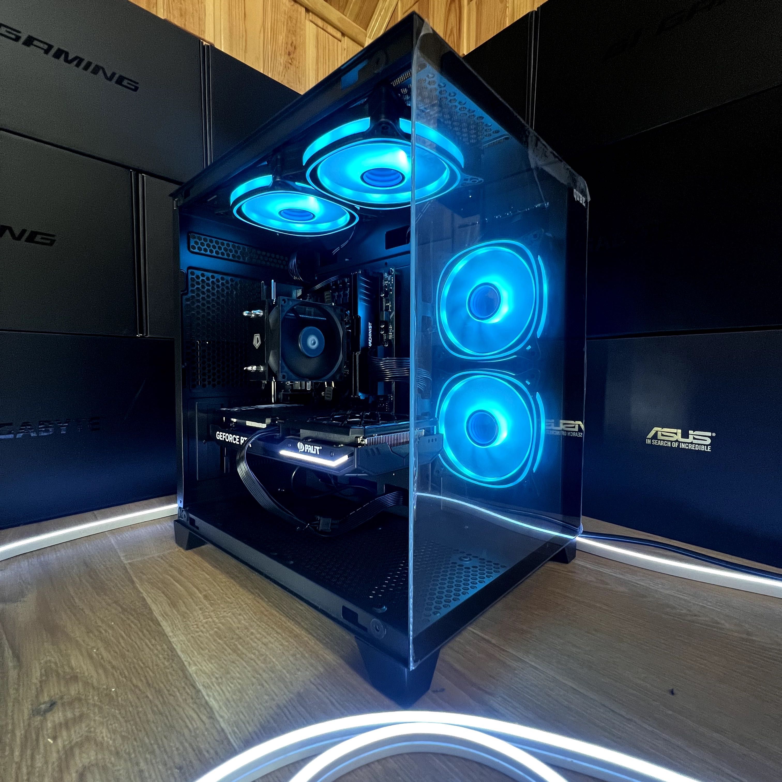 RTX 4060, Ryzen 5 5500, 16 ГБ DDR4, SSD – Ігровий ПК