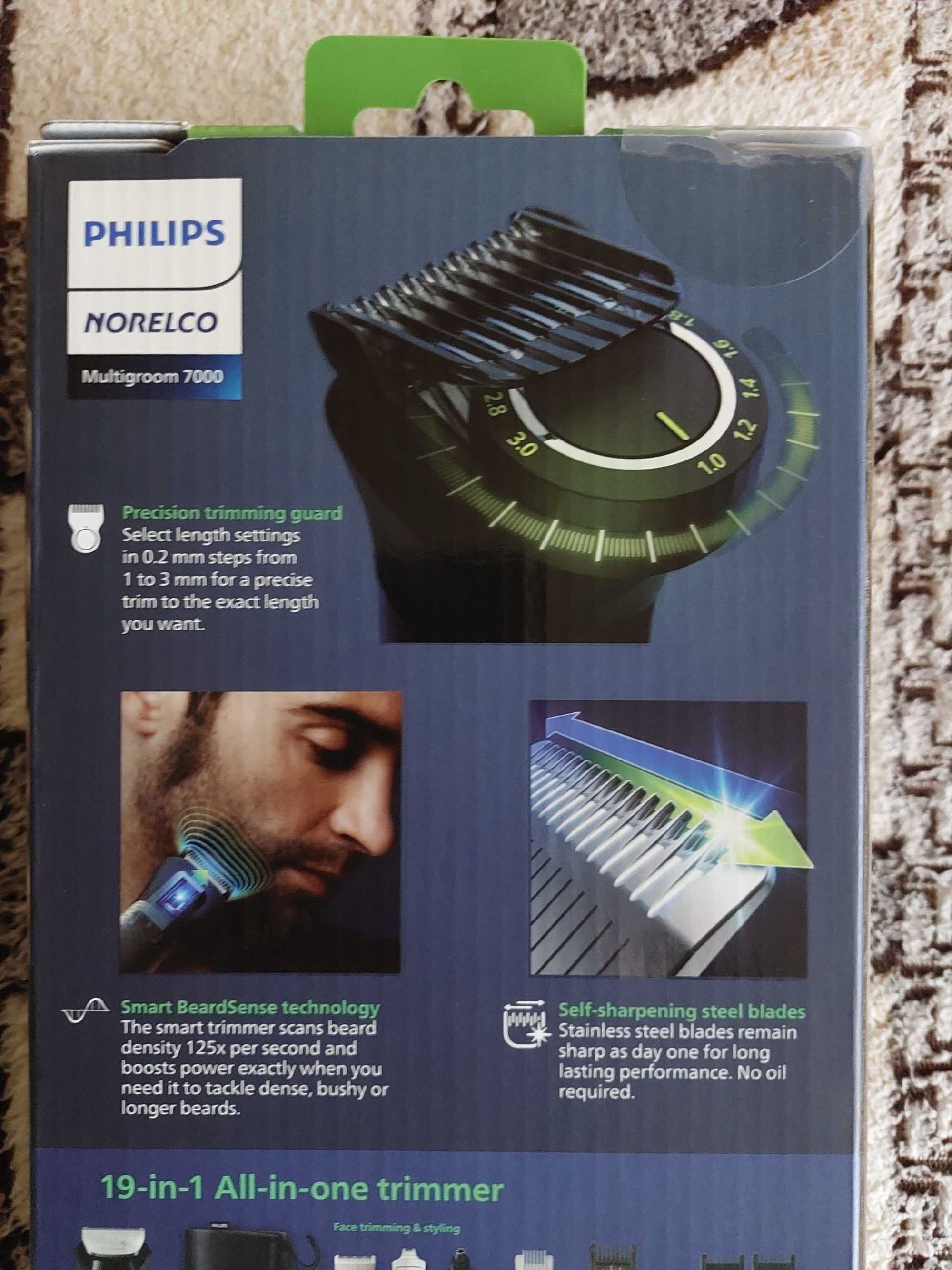 Триммер, бритва Philips Norelco Multigroomer Series 7000 NEW V2