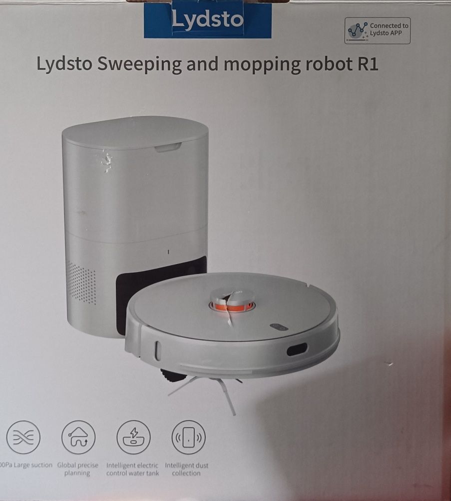 Lydsto R1 White — робот пилосос 2 в 1