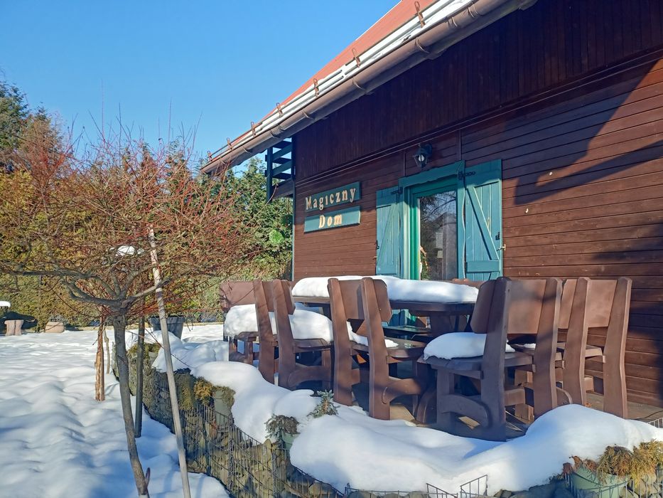 Dom w górach balia jacuzzi sauna Sylwester Beskid Brenna Szczyrk