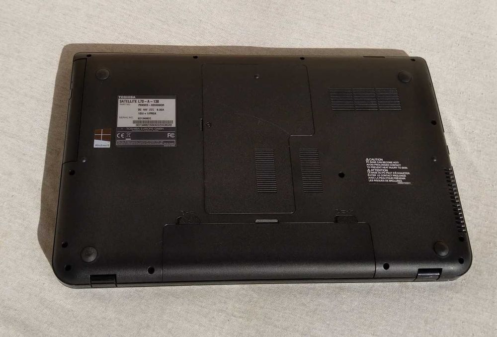 TOSHIBA Satellite L70-A/17,3" FHD/i7 /SSD 275GB/ 16GB RAM/ GT 740M/2