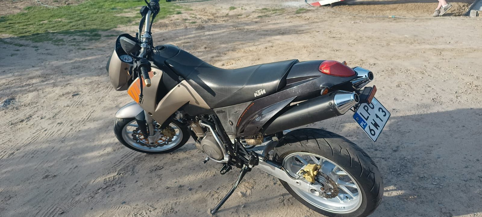 KTM duke LC4 - 625 cm -bdb- oplacony, po serwisie, możliwa zamiana