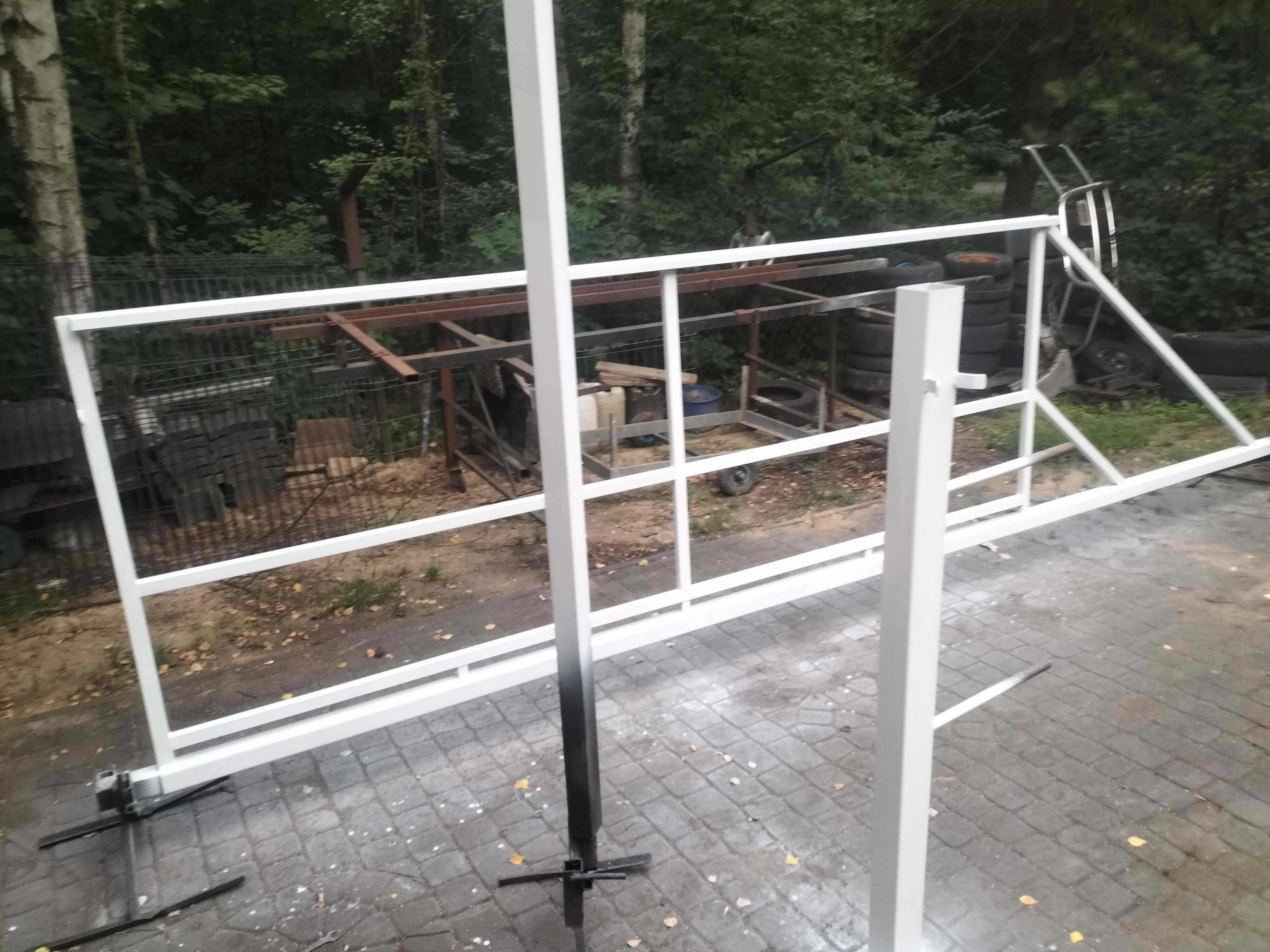 brama przesuwna nowoczesna panelowa transport 4ms ocyn