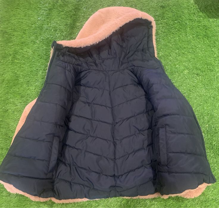 Casaco azul/rosa inverno