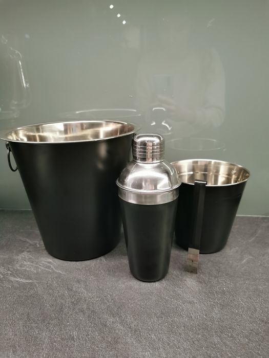 Komplet barmanski wiaderka shaker