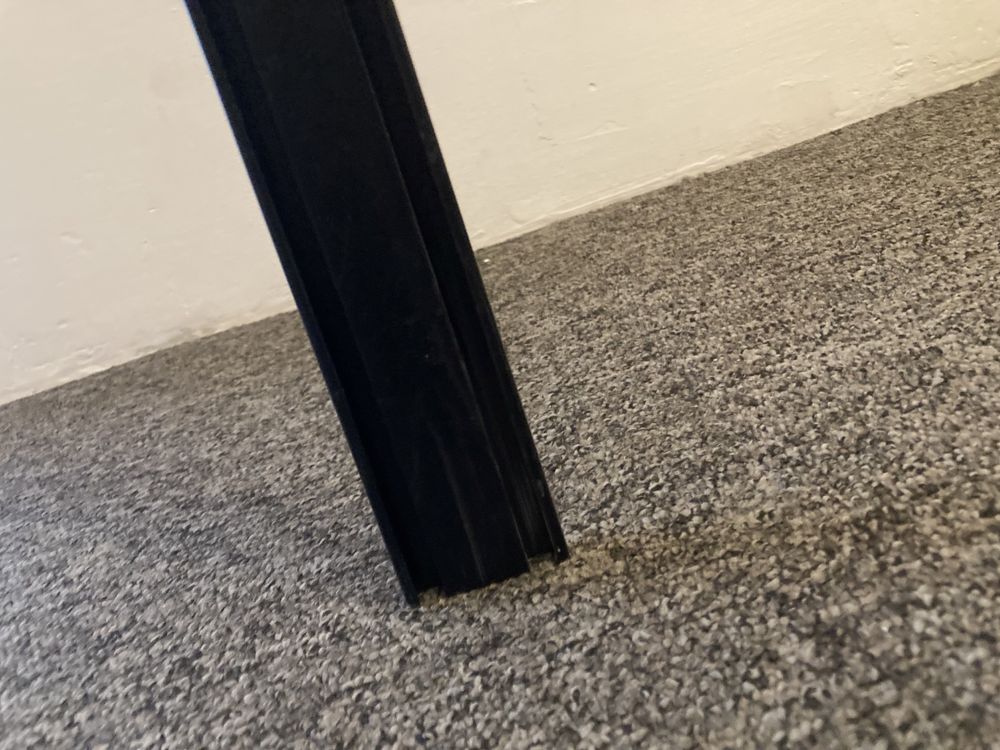 Szyny z leroymerlin czarne aluminium