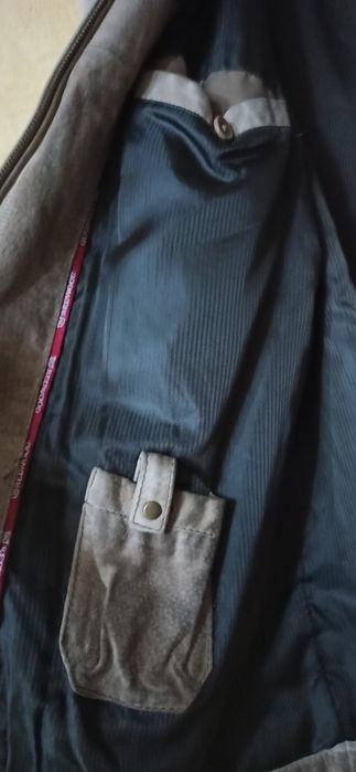 Kurtka zamszowa męska