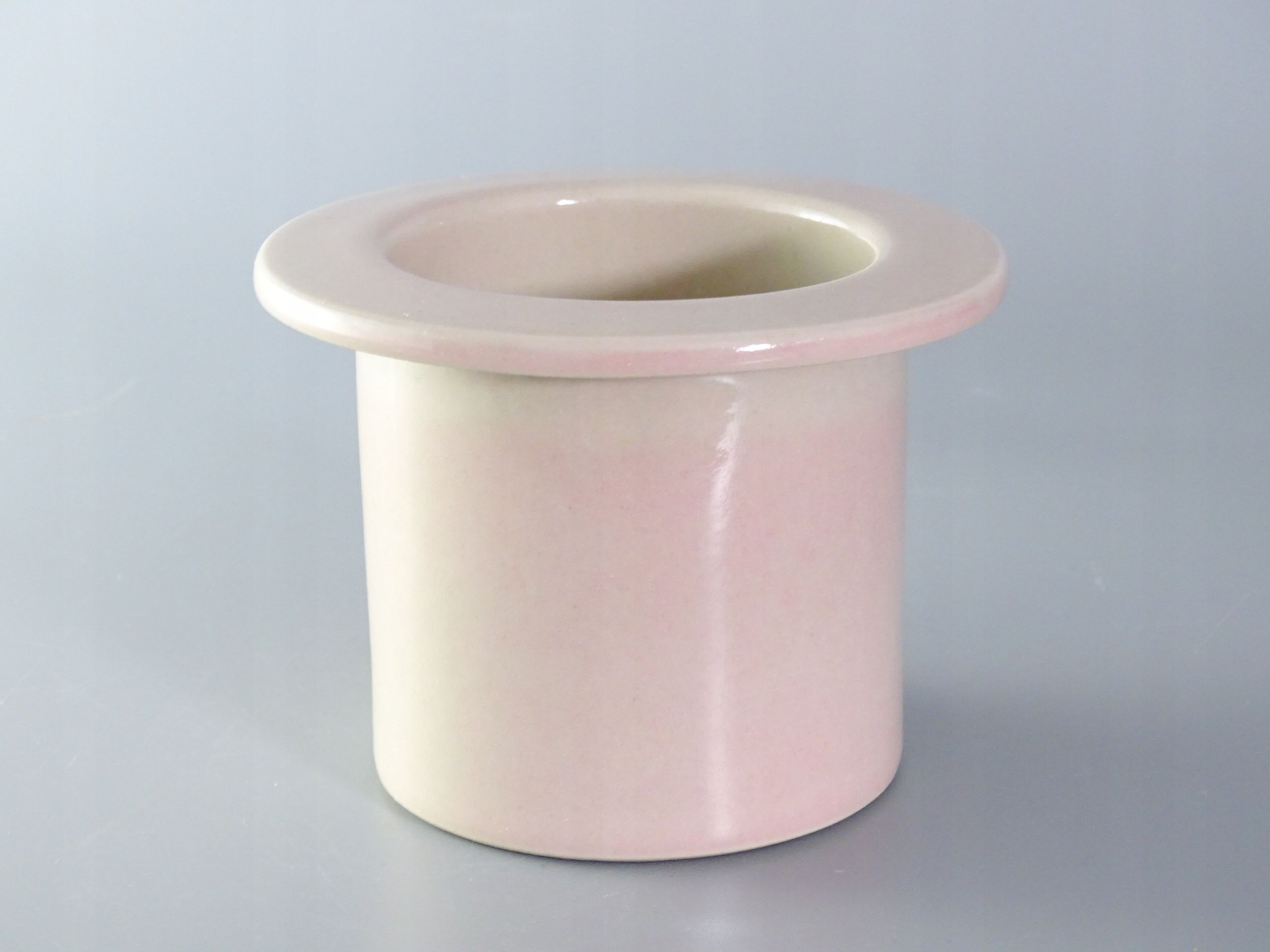 lata 80 ceramiczny świecznik wazonik pojemnik