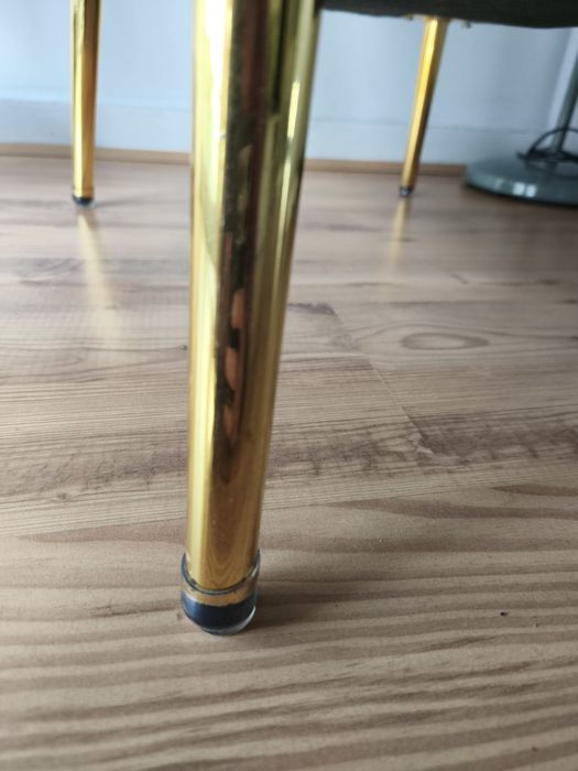 Poltrona de veludo azul