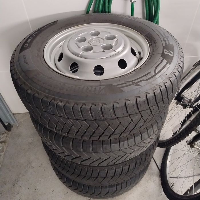 Koła Zimowe Opony Kołpaki Kamper Ducato Jumper Boxer 5x130  215/75/16