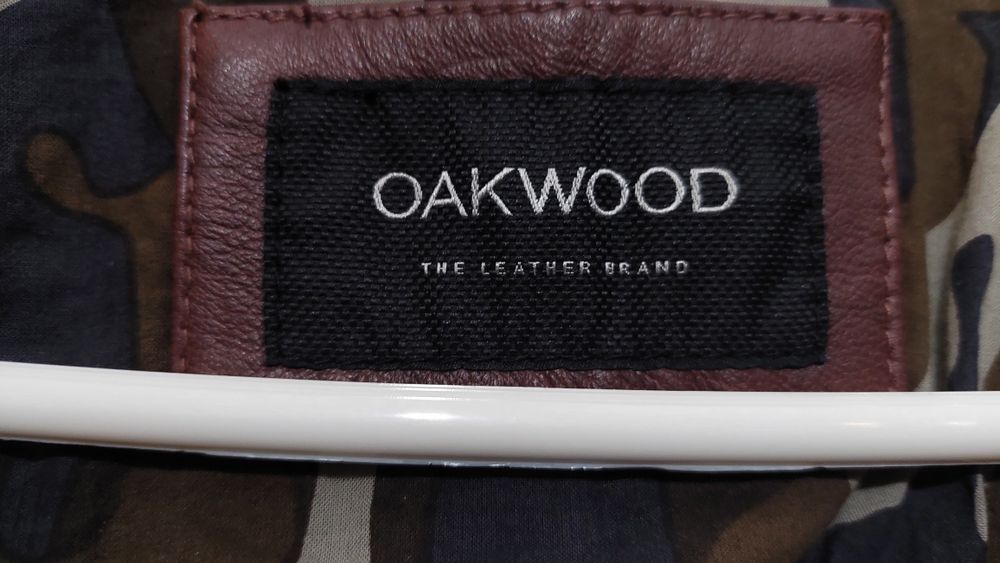 Чоловіча шкіряна куртка Oakwood