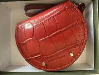 Bolsa Longchamp vermelha nunca usada