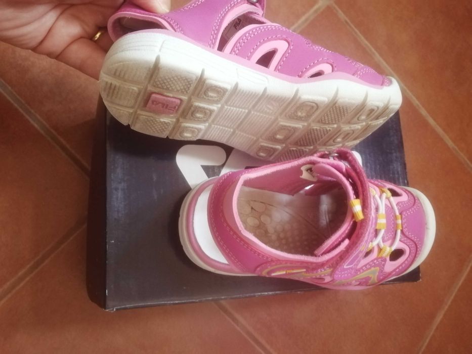 Sandálias Fila 27 ótimo estado