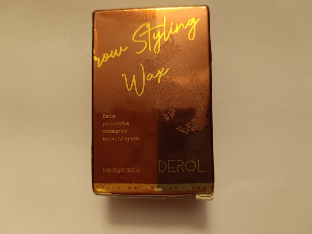 derol beast perspective waterproof brow styling wax